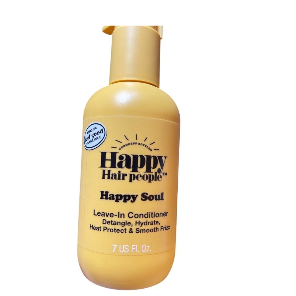 New Happy Hair People 7 oz Happy Soul Leave In Conditioner and Detangler